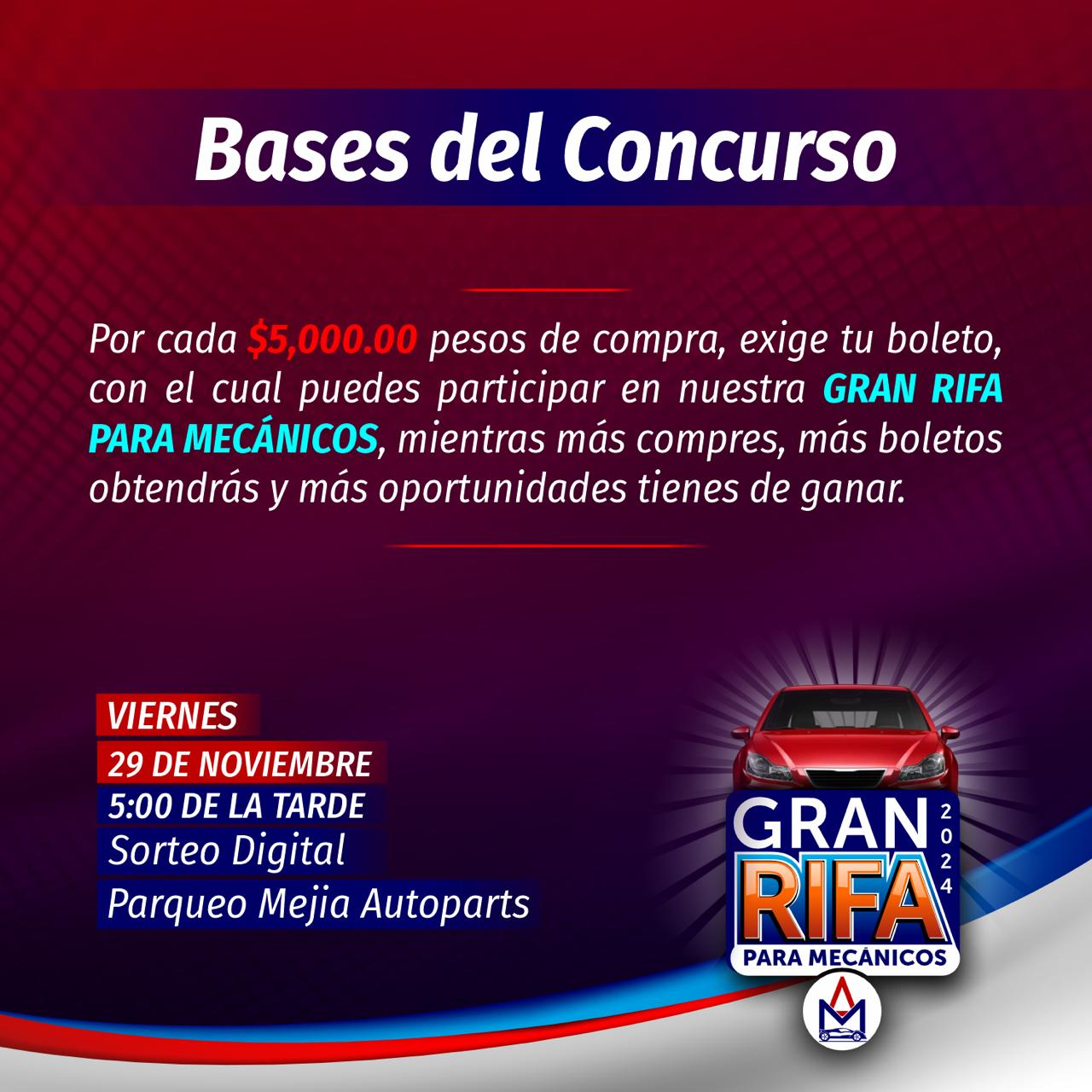 Reglas del Concurso
